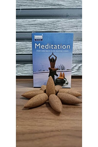 HUNATASARIM 10 Adet Geri Akış Tütsü Meditation Kokulu