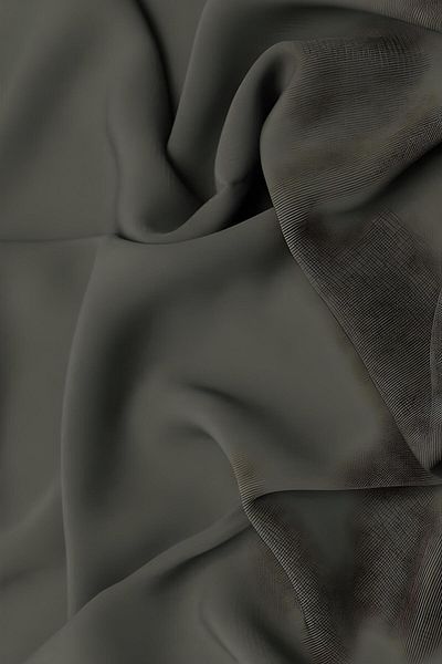 Melodi Scarf Γυναικείο Hijab Medina Μεταξωτό Σάλι Χακί