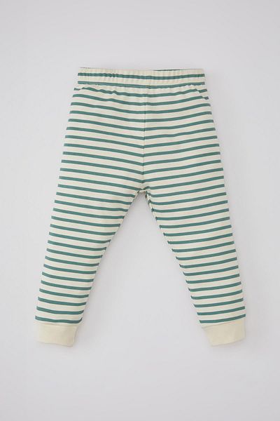 DeFacto Baby Boy Striped Long Sleeve Pajama Set B7734a524sp