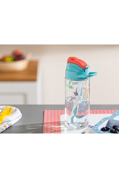 English Home Pink Mermaid Tritan Girl's Drinker