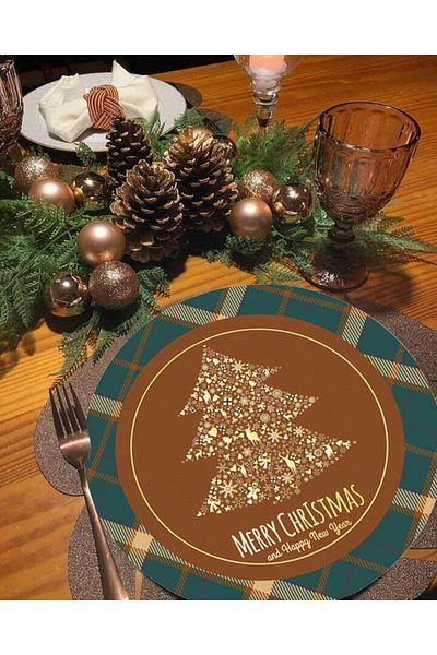 Egebella New Year's Concept - 2-Supla American Service, Multi-Purpose Decorative Mousepad