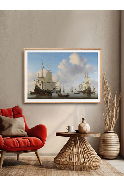 HOMEPACK Хоризонтална картина с една рамка, модерен плакат TK/434