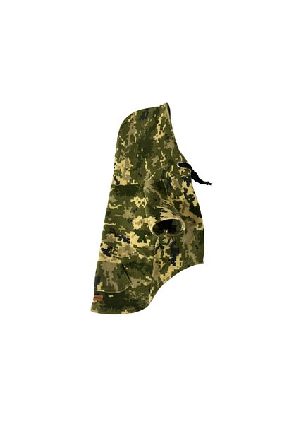 Patte Zone Warrior - Large Breed Dog Fleece Hoodie Sweatshirt with Kangaroo Pocket