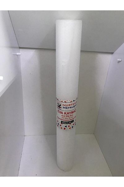 Nurteks Κάλυμμα ραφιού Eva Αντιολισθητικό 45cm X 5 μέτρα Διαφανές
