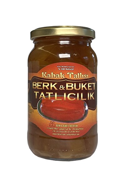 Berk & Buket Tatlıcılık Çıtır Kabak Tatlısı 450 Gr.