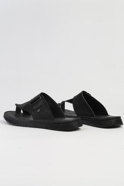 Pierre Cardin ®| PC-7152 - 2115 Black-Men's Slippers