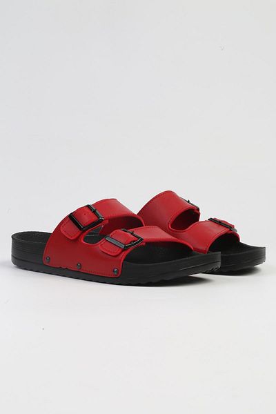 Pierre Cardin ® | PC-7035-3485 Κόκκινο -Γυναικείες Παντόφλες