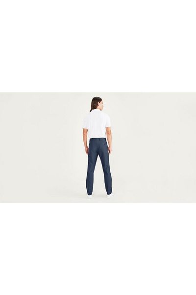 Dockers Smart 360 Comfort Knit Blue Slim Fit Chino Trousers