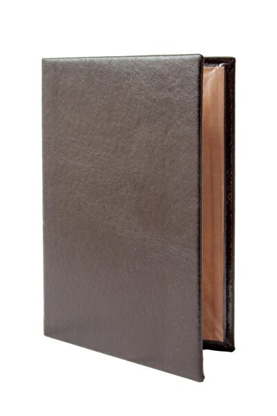 SRN A5 Kapak Kaynaklı Menü Kabı(suni Deri) 15cmx22.5cm