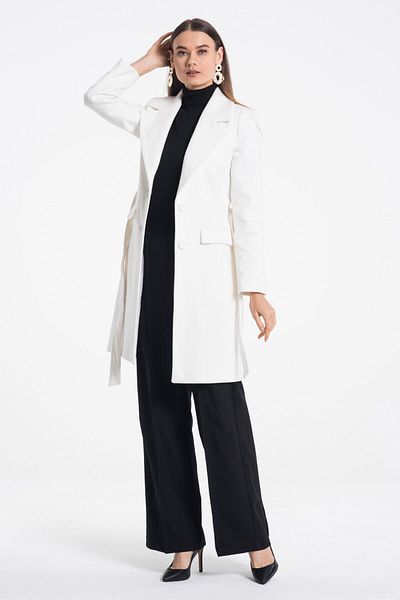 Pitti معطف أبيض نسائي 70521