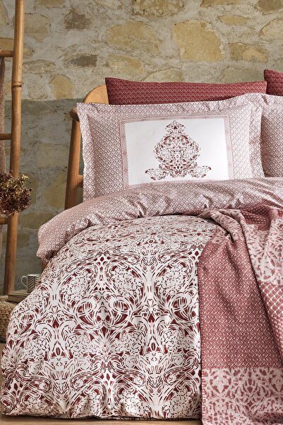 İyi Geceler İstanbul Σετ Παπλωματοθήκη Dream Winter με Διπλή Κουβέρτα - Βουργ...