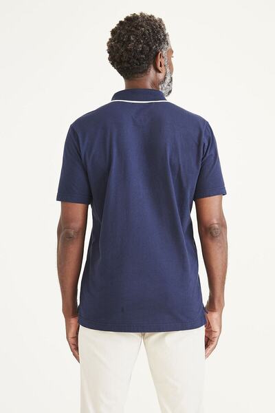Dockers Navy Blue Polo - Perfect Style