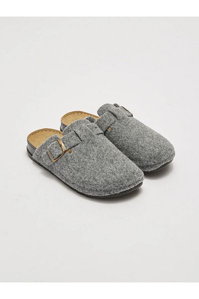 LC Waikiki Γυναικείες παντόφλες σπιτιού LCW STEPS με κλειστή αγκράφα μπροστά