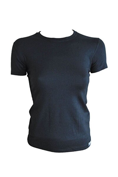 Malabadi Жіночий велосипедний комір з коротким рукавом, термобілизна, чорний