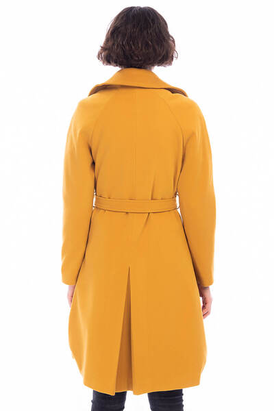 Pitti Women's Mustard Coat 70538