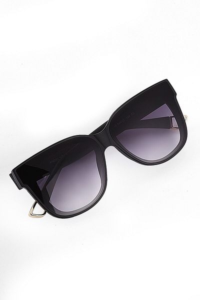 Angel Eyes Ae2013c2b4493 Matte Black Black Framed Gradient Unisex Sunglasses
