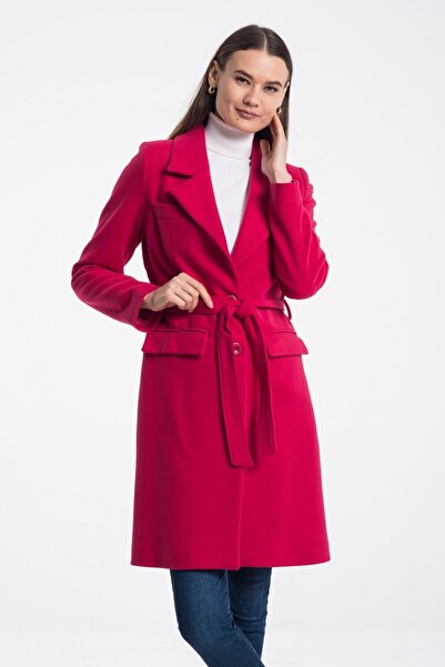 Pitti Women's Fuchsia Coat 70521