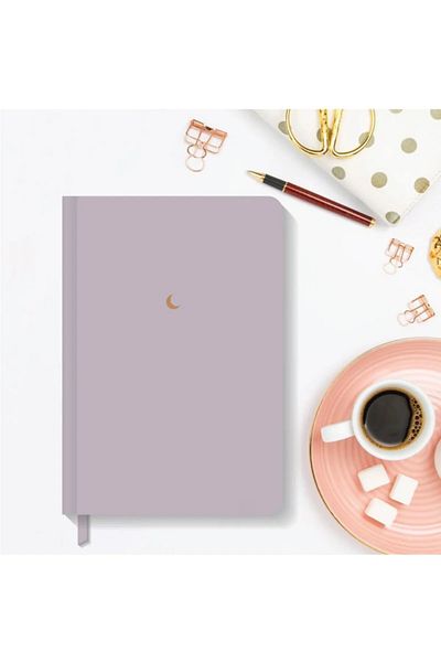 AKILLICA Notebook Plain Unlined Hard Cover Notebook 13x21 Cm Hardcover Notebook Purple
