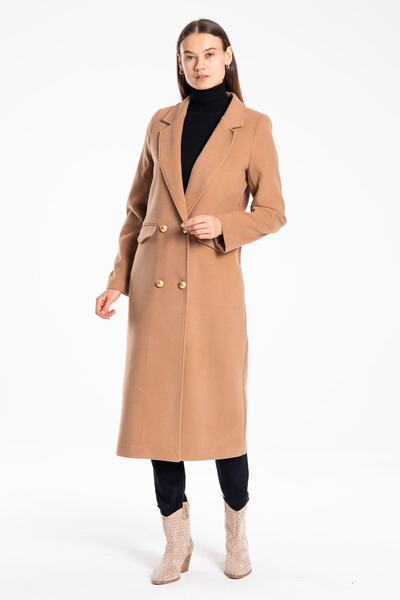 Pitti Women's Camel Coat 70553
