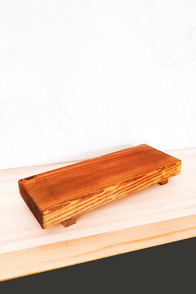 Wooden Factory Wooden Standing Oil Pot, Soap Dish, Multi-Purpose Decorative Presentation Holder