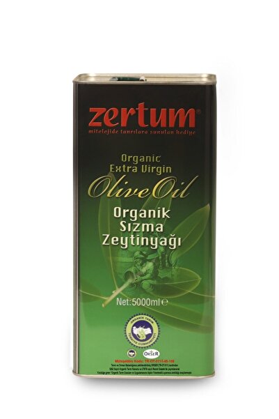 Zertum Organik Erken Hasat Zeytinyağı