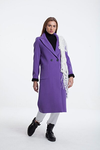 Pitti Women's Lilac Coat 70581