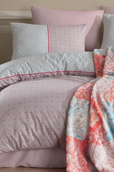 İyi Geceler İstanbul Valeria Çift Kişilik Battaniyeli Nevresim Takımı Vanessa...