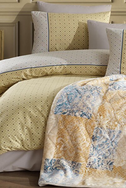 İyi Geceler İstanbul Σετ Παπλωματοθήκης Valeria με Διπλή Κουβέρτα Vanessa Hardal