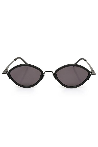 Angel Eyes نظارة شمسية للنساء مع زجاج أسود وإطار أسود Ae2210c1