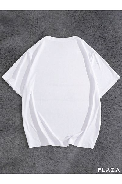 CANDEL Unisex DinoLove Double Oversize T-shirt Double Combination Double T-shirt