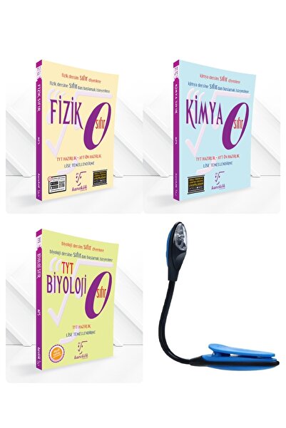 Karekök Yayıncılık Karekök Yay. TYT Sıfır Seri Fizik-Kimya-Biyoloji Modüler P...