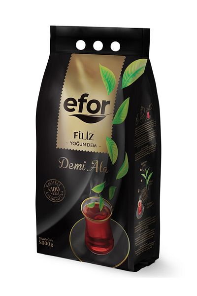 Efor 5,000 G Black Sprout Demi Ala Tea - (5 Kg)