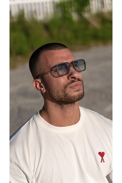 Angel Eyes Unisex Sunglasses with Green Glass and Green Frame Ae2209c3-3