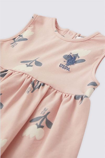 U.S. Polo Assn. U.S. Polo Assn Baby Girl Pink Dress