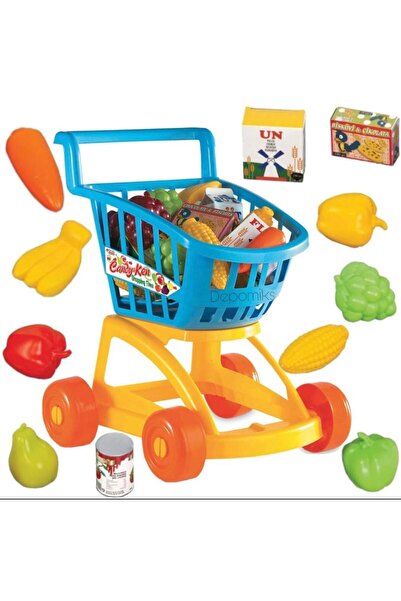 Toy Grocery Trolley Accessory Girl Boy Toy