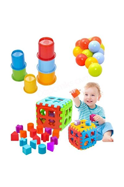 Depomiks Avm Educational and Intelligence-Developing Cute Tower Find Plug Puzzle Set