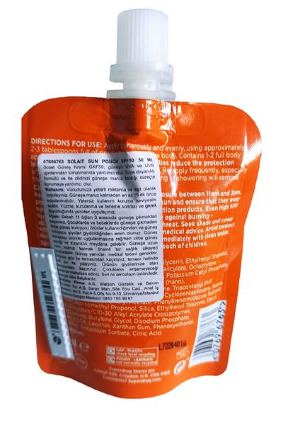 Solait 50SPF- High Breathable Winter Shoes Uva/uvb 50ml