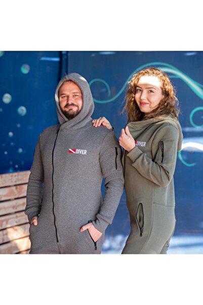 Double Tank Diver Fleece Jumpsuit