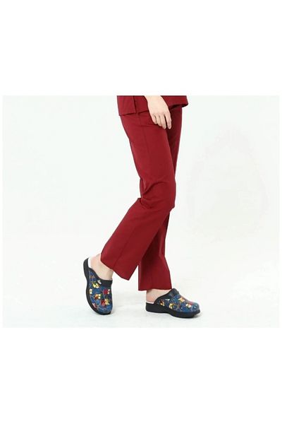 GYES Single Bottom Burgundy Jersey asistent medical