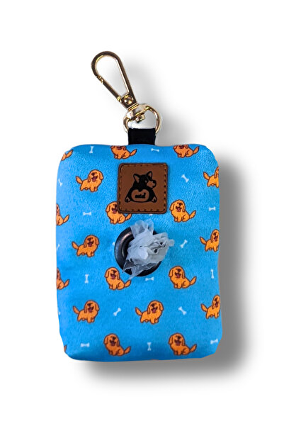 UTDpet مجموعة لفة حقيبة النفايات وحقيبة النفايات من Goldie Dog Poop