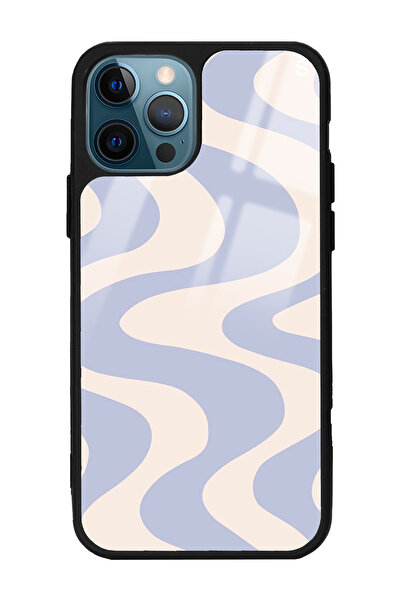 Spoyi iPhone 13 Pro Max Wave Efect Tasarımlı Glossy Telefon Kılıfı