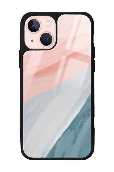 Spoyi iPhone 15 Watercolor Tasarımlı Glossy Telefon Kılıfı