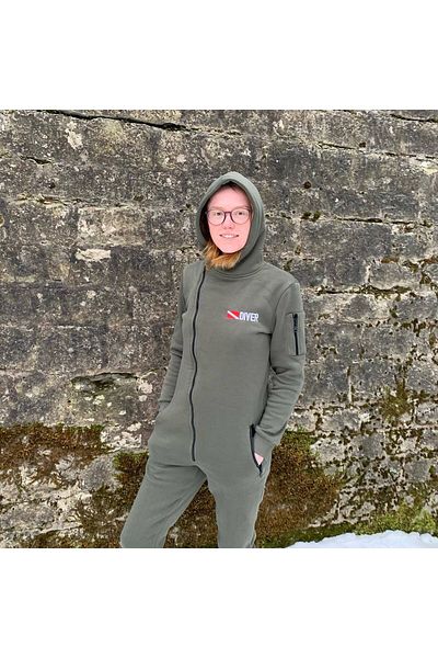 Double Tank Diver Fleece Jumpsuit