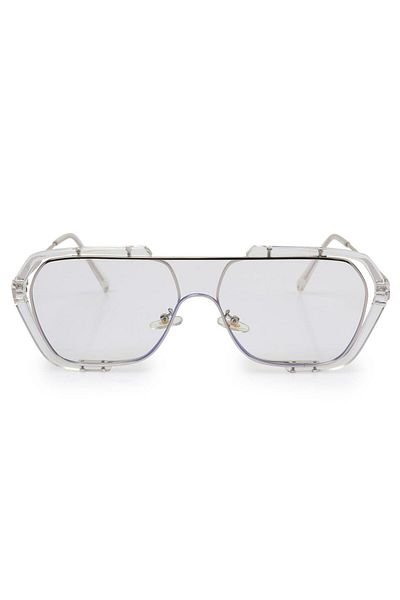 Angel Eyes Unisex Blue Light Protective Glasses with Clear Glass and Clear Frame Ae31464c4bbx