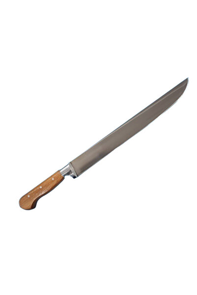 bıçakmeraklıları Et Açma Bıçağı Ahşap Sap 47cm Toplam Uzunluk