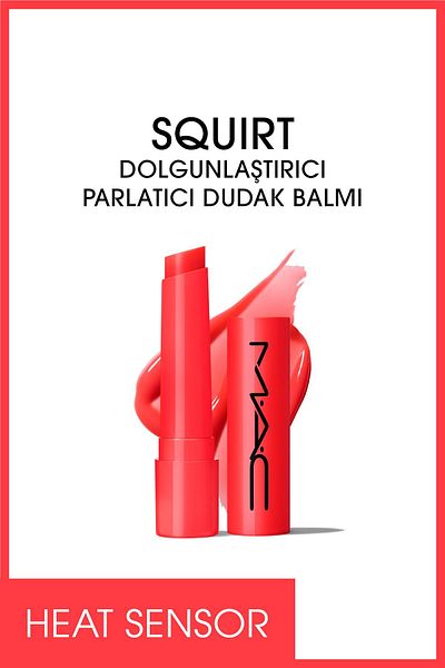 M.A.C Cosmetologist - Lip Nourishing Squirt Plumping Brightening Lip Balm-Heat Sensor-2.3 g
