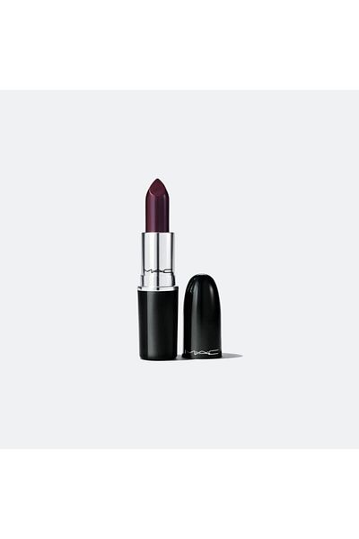 M.A.C Lustreglass Sheer-Shine Easy Apply Glossy Finish Lipstick - Succumb to Plum 3g