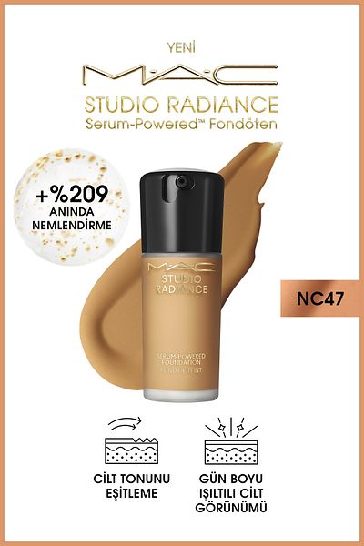 M.A.C Studio Radiance Serum-Powered ™   Foundation-Nc47-30Ml-773602656806