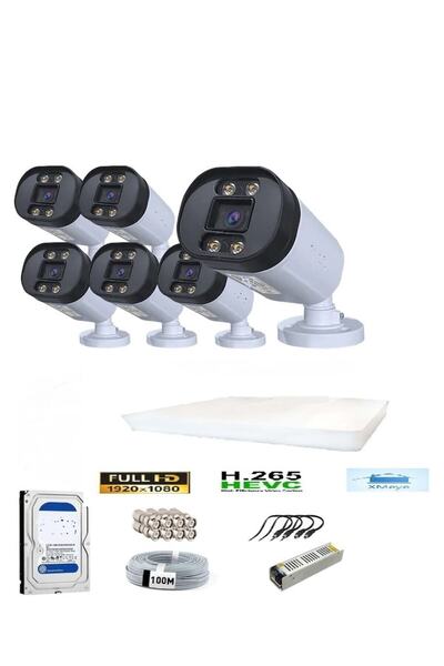 6 Lı Kamera Set