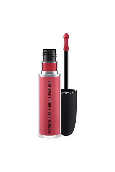 M.A.C Powder Kiss Non-Weighting Powdered Matte Finish Lipstick - a Little Tamed 5 ml